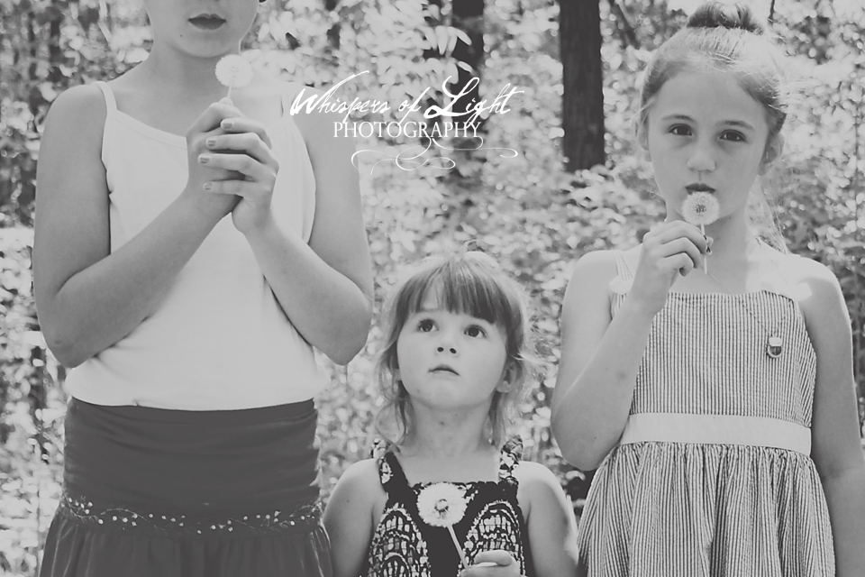 Four Little Sisters – Milaca MN Family Photographer